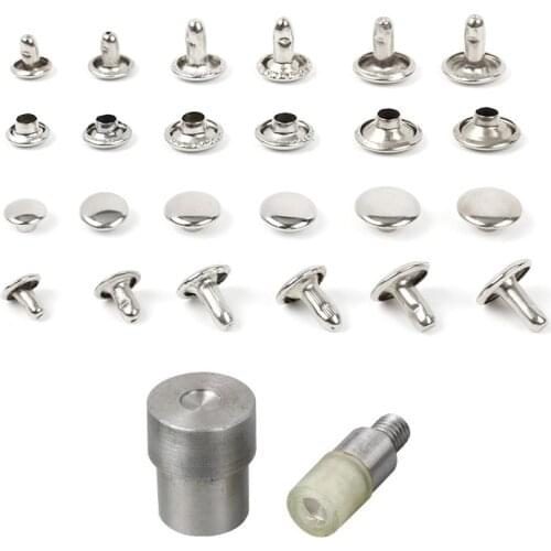 Single double-sided rivets pressure die hand pressure machine rivet abrasive metal cap rivet installation tools