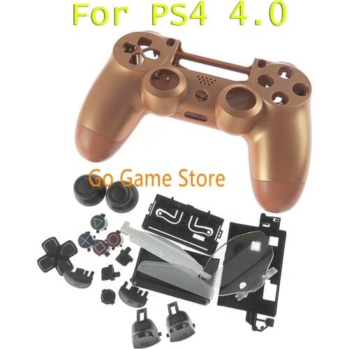 1set for PS4 Pro 4.0 Controller Housing Smooth Case Replacement Full shell and buttons For jds 040 JDM 040