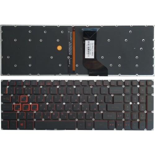 New RU keyboard for Acer Nitro 5 AN515-41 AN515-42 AN515-41-F1XF Russian laptop Keyboard with backlit