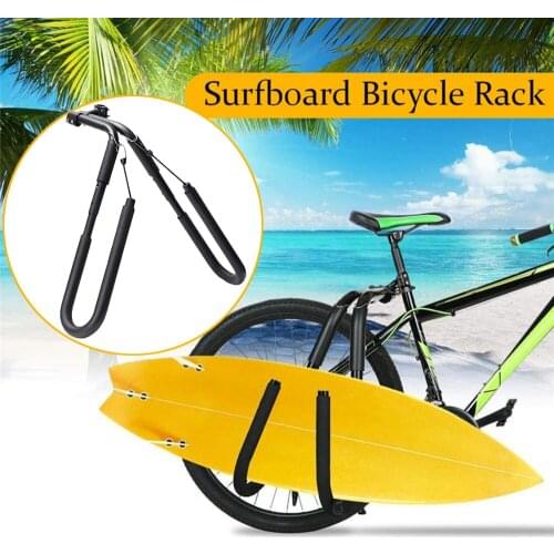 Surfboard Rack Wakeboard Longboard Motor Holder Motorcycle Bicycle Surfing Carrier Mount To Seat Post Summer Sports Accessories