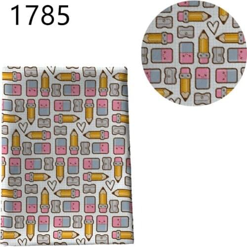 Half yard 45*140cm cartoon princess Tissue Kids Home Textile polyester cotton fabric mask 1785