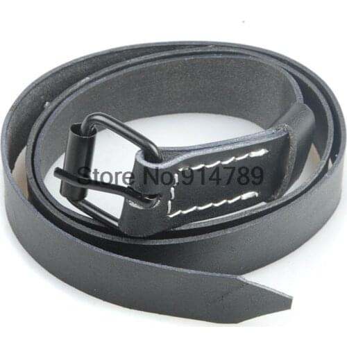 WW2 GERMAN LEATHER EQUIPMENT STRAPS BELTS BLACK