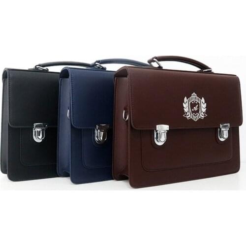 Fashion Japan Style Lolita JK Backpacks Girl Students School PU Leather Messenger Bags Briefcase Bookbags