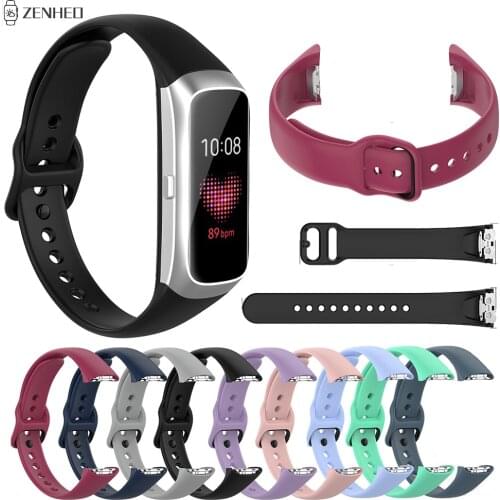 Silicone Band Strap Wrist Band for Samsung Galaxy Fit SM-R370 SM R370 Smart Watch Band Bracelet