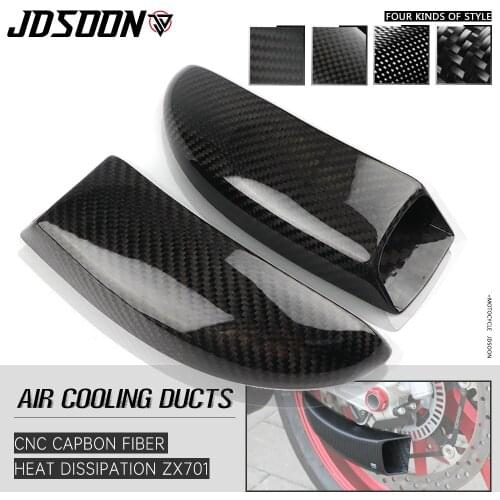 Carbon Fiber Air Cooling Ducts Brake Cooling Mounting kit System For BMW R1200GS R 1200 RS LC 2015-2018 K54 2014-2018 2016 2017