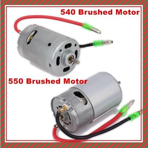 High Speed 540 550 Series Electric Brushed Motor For 1/10 RC Car/Boat/Airplane Parts HSP Wltoys Tamiya Truck Buggy Car 03011