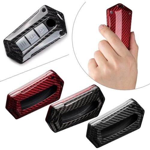 1Pcs Car Key Fob Case Cover Carbon Fiber For Nissan X-Trail Rogue Qashqai J10 J11 370Z For Infiniti Q30 Q50 Q60 Q70 QX50 QX60