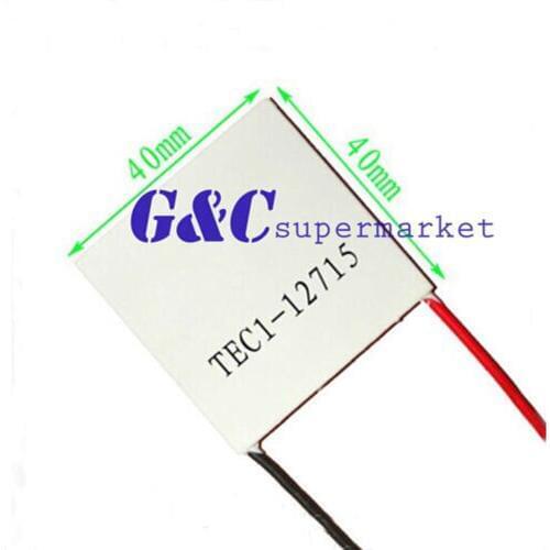 1PCS TEC1-12715 Heatsink Thermoelectric Cooler Cooling Peler Plate Module diy electronics