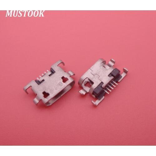 200pcs/lot For Alcatel OT7040 OT 7040 micro usb charge charging connector plug dock socket port