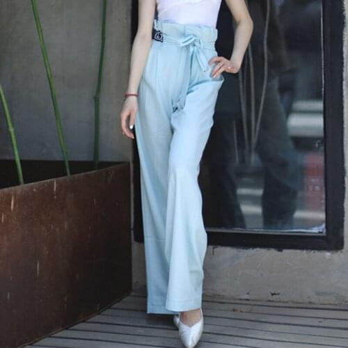 Latin Dance Pants For Women Loose Tango Samba Practice Clothes Samba Performance Wear Ballroom Training Dancwear Trousers YS1959