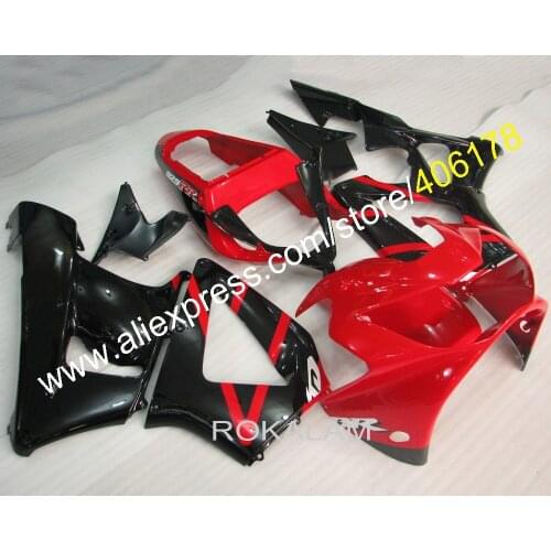 CBR900RR 00 01 929 2000 2001 Body Set For Honda CBR929RR 2000 2001 Red & Black Motorcycle Fairings (Injection Molding)