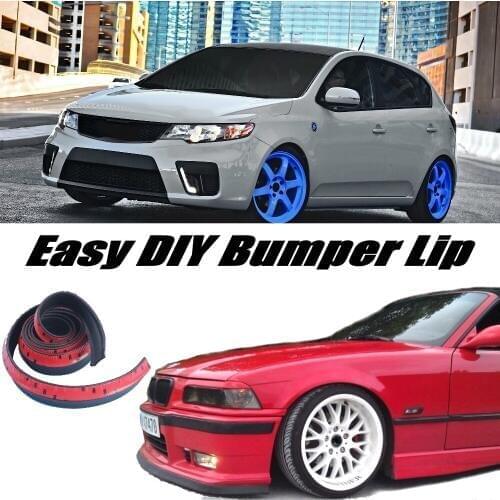 NOVOVISU Bumper Lip Deflector Lips For KIA Forte K3 Cerato Shuma Koup Front Spoiler Skirt For Car Tuning View / Body Kit / Strip