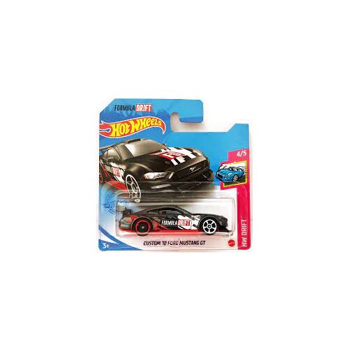 Hot Wheels Custom '18 Ford Mustang GT Drift 4/5 Gris