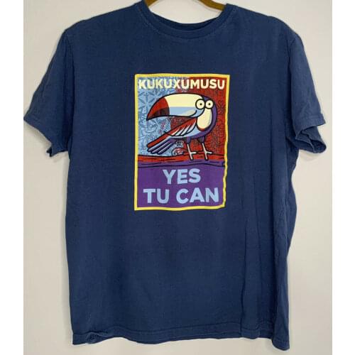 Kukuxumusu Yes tu can Mens Print T-shirt size L