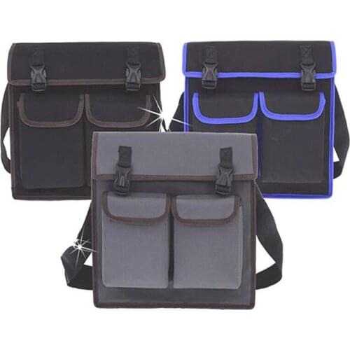 Multifunctional One-Shoulder Thickened Hardware Tool Kit Repair And Wear-Resistant Tool Kit Canvas Bag Electrician Bag