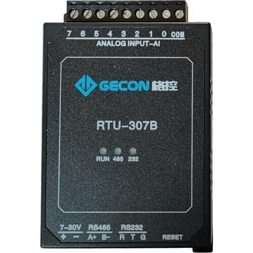 8AI 0/4-20MA into RS485 analog acquisition module current voltage isolation AD converter MODBUS RS485 RS232