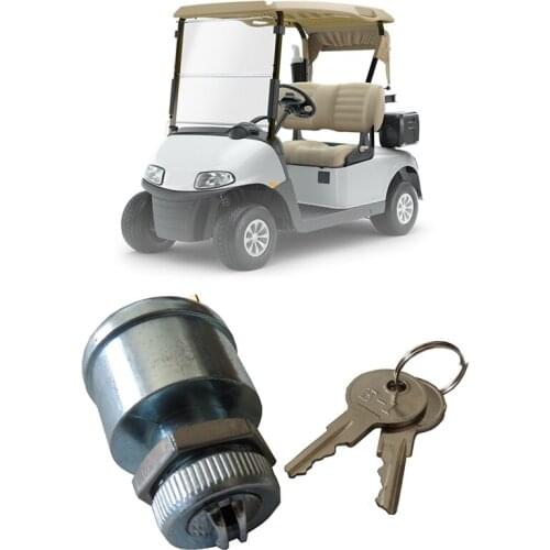 Ignition Switch 2 Terminal 17421G1 For EZGO E-Z-GO Golf Car Key Switch