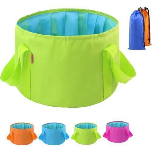 Portable Water Basin Folding Washbowl Collapsible Sink Travel Camping Bucket Bucket Bowl Sink Washing Bag Water bucket