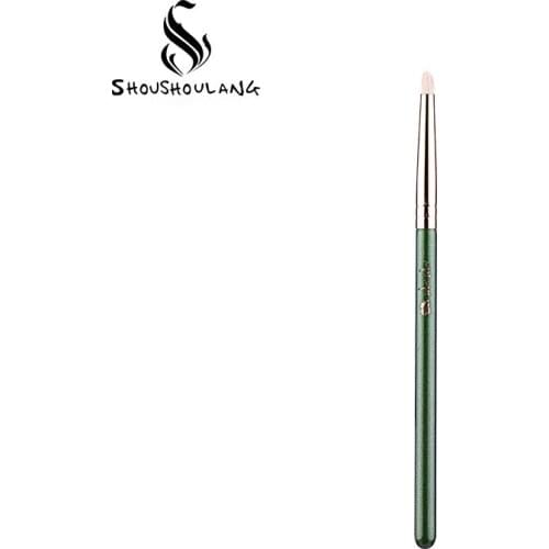 Shoushoulang Professional Handmade Make Up Brush Dill LL09 Small Eye Shadow Blending Brush Soft Saibikoho Goat Hair Makeup Brush