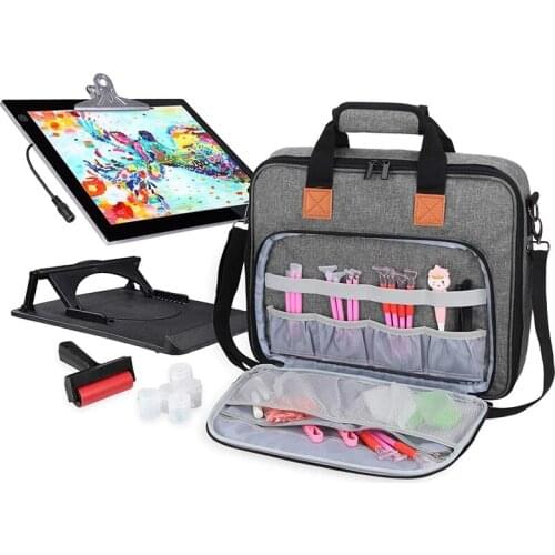5D diamond painting tool bag A4 lamp pad light board and diamond painting accessories handbag, diamond painting storage tool bag
