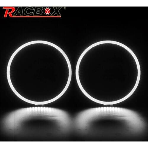 Led Angel Eyes White Blue Red Halo 100MM Ring Car Motorcycle Daytime Running Lights DRL For Headlight Projector Lens Accessories