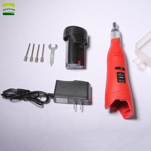 Piglet Molars Electric Lithium Battery Stainless Steel Drill Animal Molars Veterinary Molar Tool Piggy Teeth Cutter SOW Farm