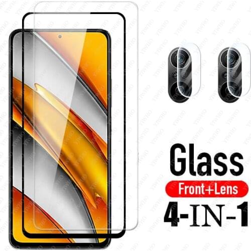 Tempered Glass Screen Protector on For Xiaomi Poco F3 Glass Protective Film on mi Poco F3 poko phonepoco pocco Poco F 3 6.67"