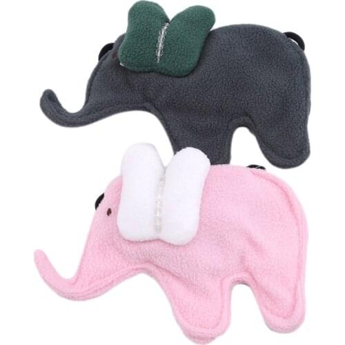 Girl Coin Purses Delicate Girls Purse Bag Kid Cute Animal Lamb Velvet Elephant Bags Sweet Gray Blue Pink Bag Child Gifts