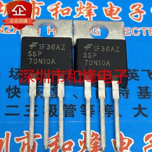100% New&original SSP70N10A TO-220 100V 70A