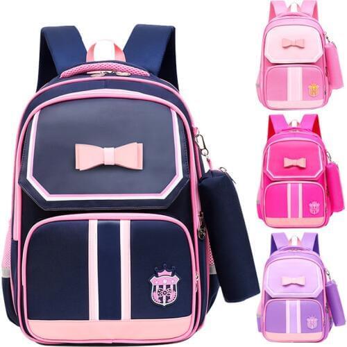 2 Set/pcs Kids Bags High Quality Knapsack School Backpack For Girls School Bag 2020 New Waterproof Schoolbag Child Bagpack