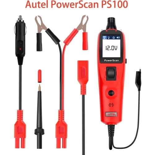 2021 Autel PowerScan PS100 Electrical System Diagnostic Tool OBD2 Scanner Auto Electrical Circuit Tester Diagnostic Tests Tool