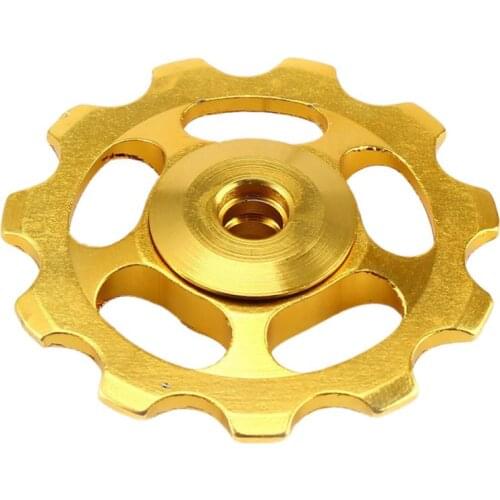 4 Color 2 Pcs 11T MTB Mountain Road Bikes Bicycles Rear Pulley Roller Ultralight Aluminum Alloy Bearing Jockey Wheel Parts