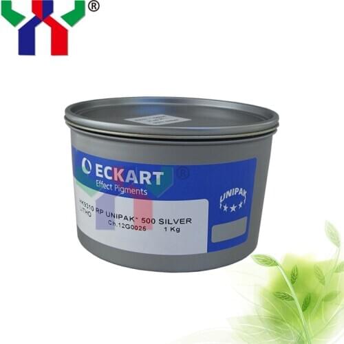 9310 Sliver Germany Eckart Offset Printing Litho Ink,1kg/can,High quality,hotsale,fine in workmanship