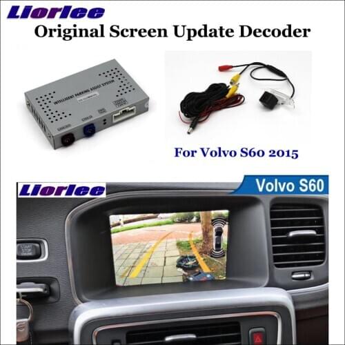 Car Rearview Reversing Parking Backup Camera For Volvo S60 2015 R Full HD CCD Decoder Accessories