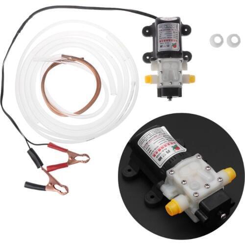 12V 45W Car Electric Oil Diesel Fuel Extractor Transfer Pump w/Crocodie Clip