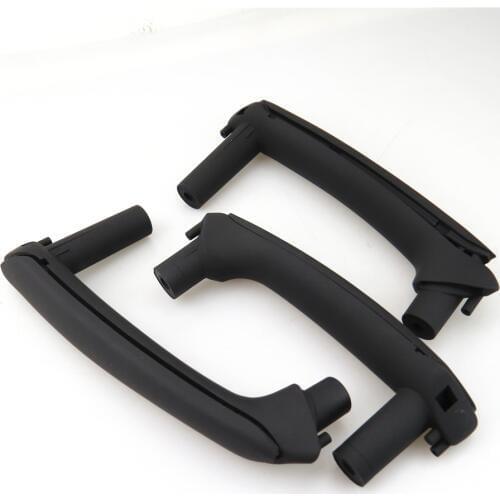 READXT LHD Car Styling Interior Front Right Rear Left Rear Right Door Black Pull Grab Handles With Trim Cover For VW Passat B5