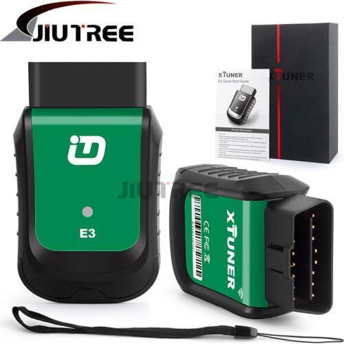 JIUTREE XTUNER E3 WINDOWS10 Wireless OBDII Diagnostic Tool Support Multi-Languages WiFi