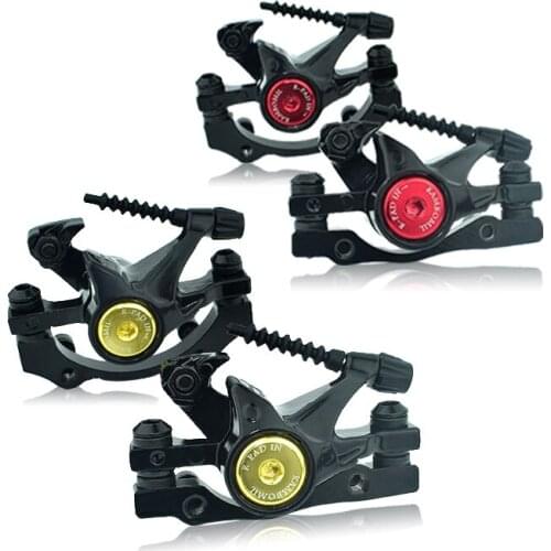 Customized colors Mountain Bike Disc Brakes Bearings Line Pulling Disc Brake 160/180MM