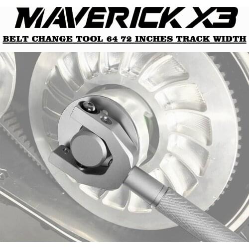 For Can-Am Maverick X3 For Can am X3 Max R 4x4 XDS XRC XMR Turbo DPS 17-21 UTV Belt Changing Tool 64 72-inch Wheel Base Width