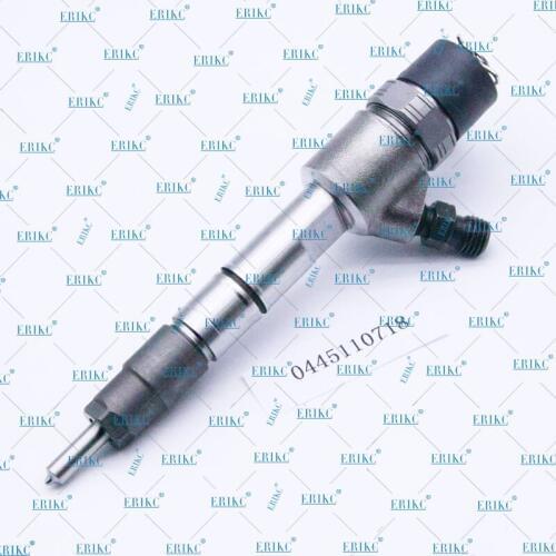 ERIKC 0445110718 1100200FA130 CRI Fuel Injector 0445 110 718 Diesel Sprayer Nozzle 0 445 110 718 for JAC