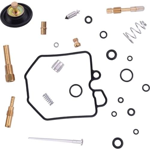 Carburetor Carb Repair Rebuild Kit & Air Cut Off Valve Set Fit for Honda CX500C CX500 Custom 1980-1982 CX500D Deluxe 1980 1981