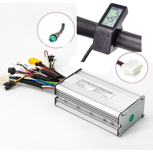 KT controller 500w 25A with Kung Teng LCD4 LCD5 display ebike controller 36V 48V for electric bike sensor motor 350w