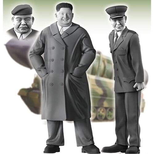 1/35 Scale General Unpainted Resin Figure Building Kit