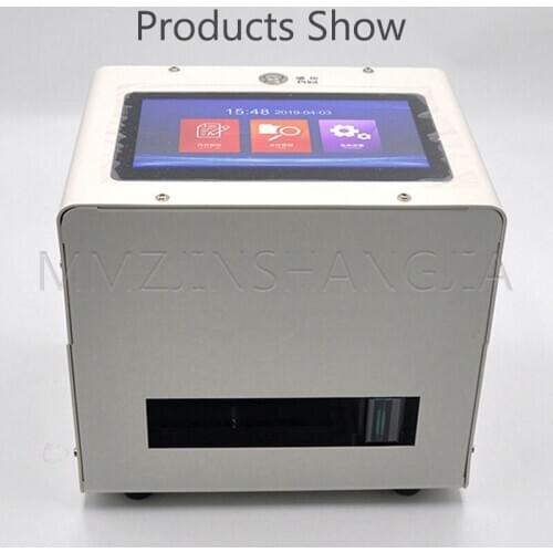 Desktop Coding Machine Production Date Uneven Surface Intelligent Print Pesticide Bottle Cap QR Code Batch Number Inkjet Printer
