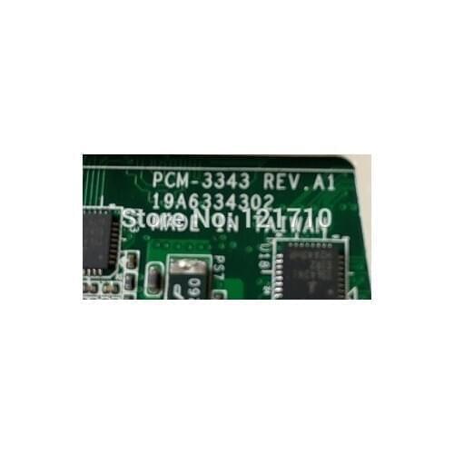 Industrial equipment board PCM-3343 REV.A1 19A6334302 PCM3343F1204E-T