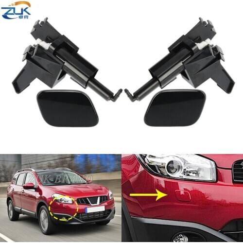 ZUK Auto Headlight Washer Nozzle Actuator Or Trim Cover Lid For Nissan J10 For Qashqai / Dualis 2010-2014 Not For Asian Version
