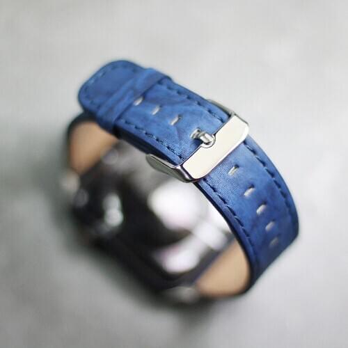 Rock Grain Genuine Leather Strap for Apple Watch Band Series 6/SE/5/4/3/2 44MM 40MM 42MM 38MM High Quality Bracelet for iWatch