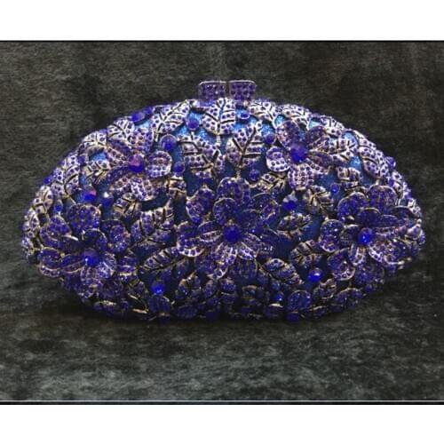 Top handle Messenger Bags For Wedding Party Evening Bags Small Purse Full Rhinestones Bags With chain Bridesmaid Evening bag