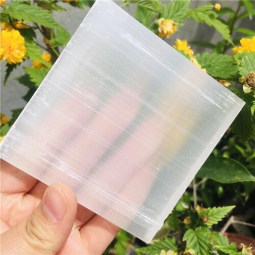 High-quality 8cm quartz crystal selenite reiki healing chakra minerals and natural stones