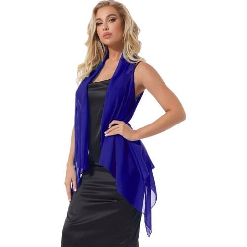 Summer Chiffon Blouse Beige Cardigan Long Blouse Beach White Tops Office Lady Fashion Party Asymmetric Cape Shawl Clothing 2021